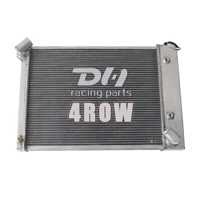 Radiador de aluminio de 4 filas para Chevrolet Corvette 1966-1968 motor V8 de 7,0 L 427 Cu Foto 1 de 4