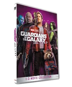 Guardians of the Galaxy: Vol. 1-3 Movie Collection (DVD, 3-Disc Box Set) New