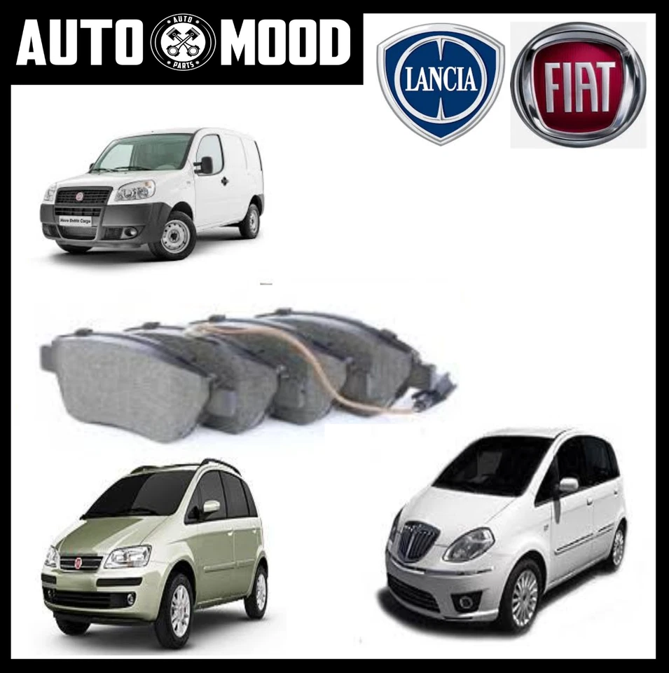 KIT PASTIGLIE PASTICCHE ANTERIORI FIAT IDEA MUSA DOBLO' LINEA 1.3 MULTIJET - Immagine 1 di 1