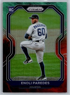 2021 Panini Prizm - Tier III Cosmic Haze Prizm #211 Enoli Paredes (RC) - Image 1 of 2