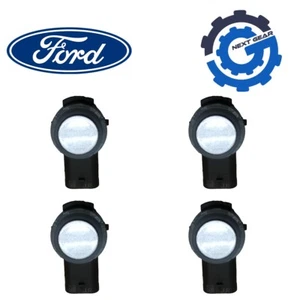 New OEM 4 Parking Sensor Front Rear Chrome 2015-2023 Ford Explorer JU5T15K859AC - Picture 1 of 4
