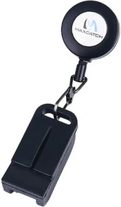 Maxcatch Fly Fishing Magnet Tippet Threader Holder with Zinger Retractor - Picture 1 of 7