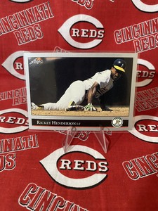 1992 Leaf Rickey Henderson #116 HOF
