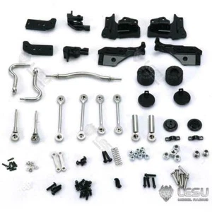 Air Suspension for 1:14 LESU Tamiya RC Tractor Truck Metal Front Through Axle - Picture 1 of 11