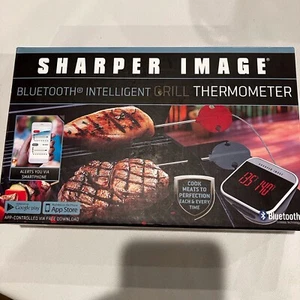Sharper Image Bluetooth Grill Thermometer New Unopened Box  - Picture 1 of 4
