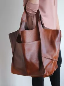 Damentasche Shopper Leder Tasche Handtasche Damentaschen Schultertasche Groß NEU - Bild 1 von 24
