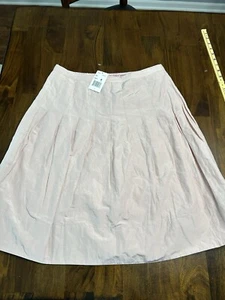 CAbi Women’s Pink Fit and Flare Lined Skirt Size 4 NWT - Picture 1 of 4