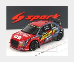 1:43 SPARK Audi S1 Wrx Quattro #4 6 World Rx Lettonia 2020 R.Larsson S7883 Model - Picture 1 of 2