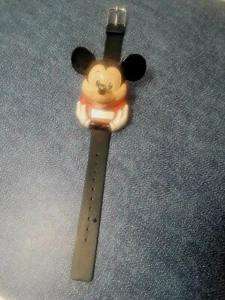 Reloj Disney 1990 Mickey Mouse Talking Time por sonidos divertidos - usado vintage - Imagen 1 de 7