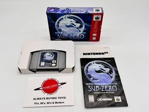 Mortal Kombat Mythologies Sub Zero con scatola e manuale videogioco Nintendo 64 N64 - Foto 1 di 2