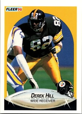 1990 Fleer - #142 Derek Hill (RC) - Image 1 of 2
