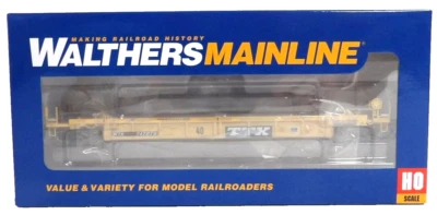Walthers MainLine 910-8436 TTX DTTX 747278 Thrall Rebuilt 40' Well Car - Image 1 of 3
