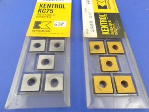 5x placas de corte reversibles Kennametal SNMA 643 190612 KC75/KC810 insertos de carburo - Imagen 1 de 5