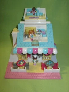 Bluebird 1993 VINTAGE Polly Pocket PIZZERIA Compact +FIGURES Belinda Kelly Torry - Picture 1 of 6
