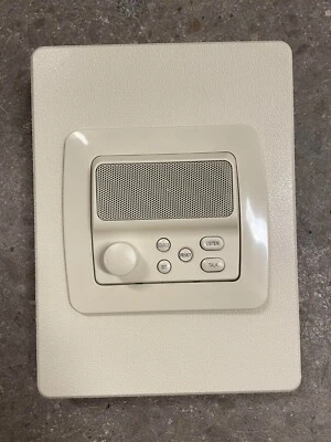 Intrasonic RETRO Intercom Room Station, Almond (RETRO-5RA) - Image 1 of 3