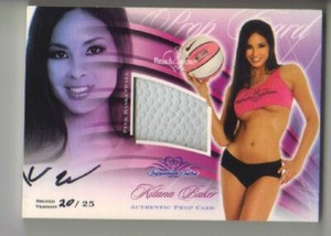2008 Benchwarmer Signature Kitana Baker Prop/Auto 20/25