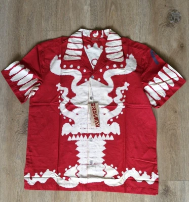 Mens Replay Cotton Short Sleeve Shirt XXL - Image 1 of 3