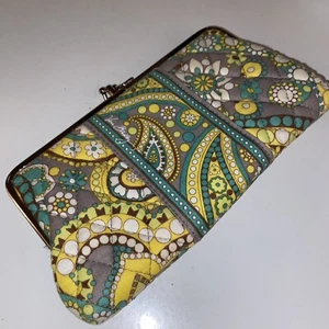 Vera Bradley Lemon Parfait Clutch Wallet - Picture 1 of 4