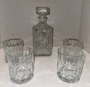 5-teiliges Whiskey Dekanter Set - Bild 1 von 19