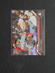 2023 TOPPS NOW Giancarlo Stanton/Shohei Ohtani #376 YANKEES/ANGELS - Bild 1 von 2