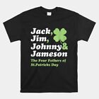 Sale!! Jack Jim Johnny Jameson Fathers Saint Patricks Day T-Shirt, Size S-5Xl