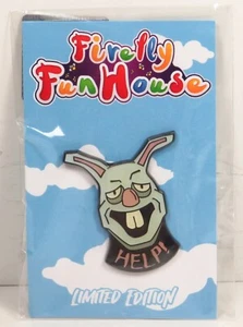 WWE 2020 Firefly Fun House The Fiend Bray Wyatt Ramblin' Rabbit Lapel Pin - Picture 1 of 5