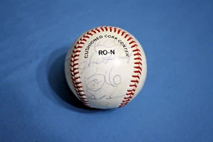 1990 Pittsburgh Pirates team autographed baseball 25 signatures ex - Picture 1 of 9