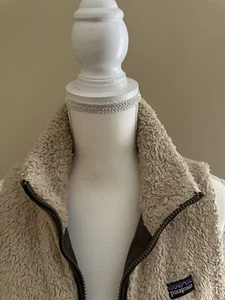 PATAGONIA VINTAGE LOS GATOS REVERSIBLE SHERPA FLEECE VEST NO SIZE M - Picture 1 of 12