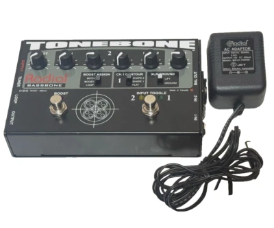Radial Engineering Tonebone Bassbone Usado Probado con Fuente de Alimentación (100V) Foto 1 de 3