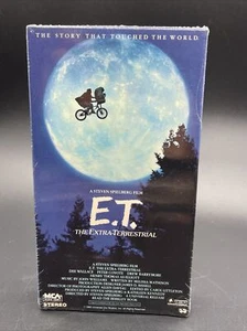 E.T. / The Extra Terrestrial 1988 VHS - MCA, Green and Black, Sealed - Picture 1 of 9