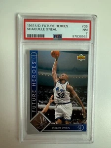 1993 Upper Deck Future Heroes #35 Shaquille O'Neal PSA NM 7 - Picture 1 of 2
