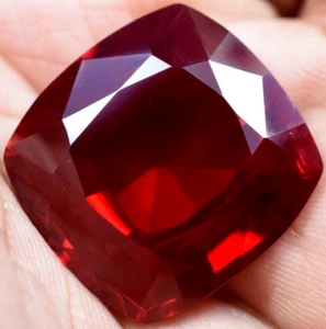Natural 61.50 Ct Huge Blood Red Ruby Mozambique GGL Certified Loose Gemstone - Picture 1 of 16