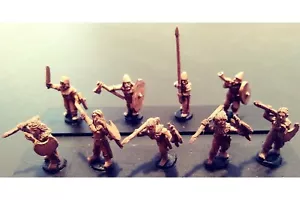 15 mm Fantasie Barbarische Frauen mit Speeren & Schilden (8 Figuren) - Bild 1 von 1