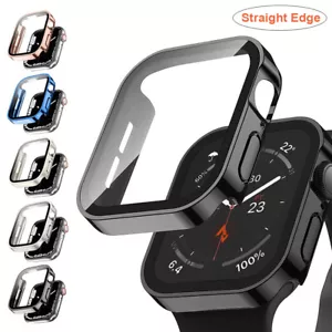 Waterproof Screen Protector Bumper Case Glass For Apple Watch Series 10/9/8/7/SE - Picture 1 of 20