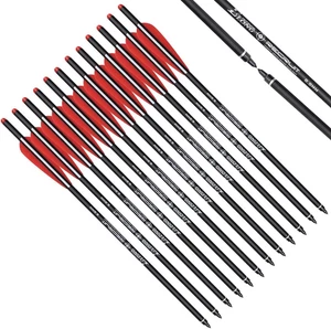 Bulloni per Balestra Frecce in Carbonio Freccia per Balestra in Carbonio 20"Per  - Foto 1 di 12