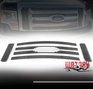 09-12 FORD F-150 STX XL XLT PICKUP MAIN UPPER BILLET GRILLE GRILL 6PCS SET 10 11 - Picture 1 of 4