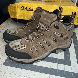 CABELA'S Botas de Senderismo Para Hombre Cuero Marrón Medio - EE. UU. 10 - Imagen 1 de 12