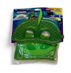 NEW Toddler PJ Masks Power Heroes Gekko Halloween Light Up Kit Costume Mask Cape - Picture 1 of 8