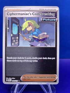 Pokemon Ciphermaniacs Codebreaking 104/131 Reverse Holo Prismatic Evolutions - Picture 1 of 2