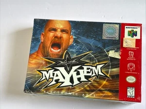 NINTENDO 64 N64 ~ WCW MAYHEM ~ NEU FACTORY SEALED ~ BESCHREIBUNG LESEN - Bild 1 von 7
