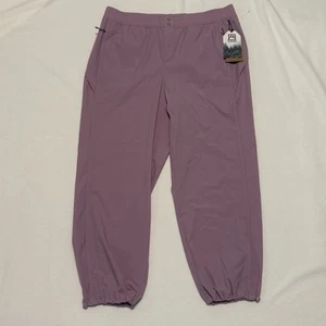 Neu mit Etikett Avalanche Outdoor-Jogginghose Damen XL lila Wandern Camping UVP 98 $ Bündchen - Bild 1 von 14
