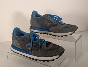 Saucony Men’s Jazz Original Running Shoes Sneakers Sz 8  Blue / Gray White - Picture 1 of 10