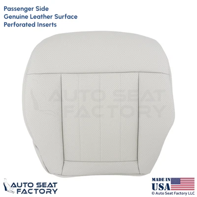 2014-2016 Для Mercedes Benz E550 натуральная кожа Perf пассажирский нижний чехол Gry - Изображение 1 из 4