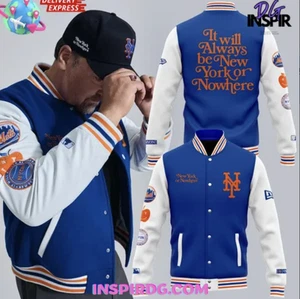 New York Met New York Or Nowhere Limited Baseball Jacket - Picture 1 of 2