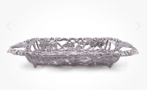 Casseruola porta viti uva Arthur Court vintage 1998 vassoio alluminio - Foto 1 di 9