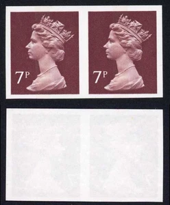 SGX875a 7p CB Imperf Pair U/M Cat 125 - Picture 1 of 1