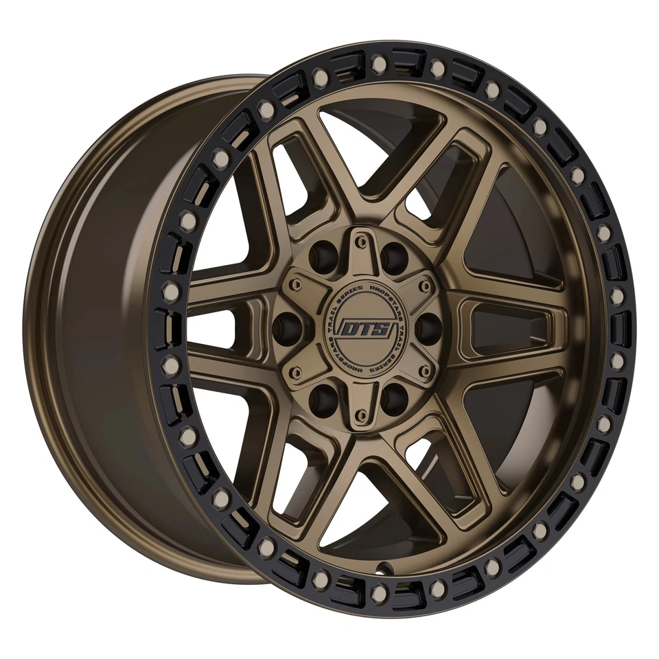 Dropstars 602BZB Wheel 18x9 (18, 6x139.7, 106.2) Bronze Single Rim Foto 1 de 3