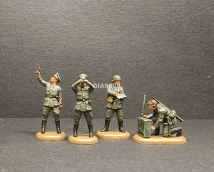 Nuevo Cuartel General Alemania Segunda Guerra Mundial escala 1/72 1939-1942 4 piezas soldados modelo pintado - Imagen 1 de 3