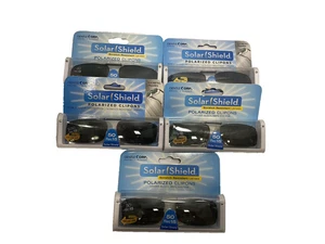Sonnenschutz polarisierte Clip-On Sonnenbrille 50 Rec 15 Vollrahmen graue Gläser 5 Paar - Bild 1 von 2