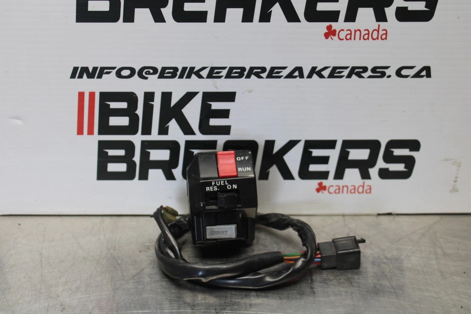 93-07 YAMAHA VMAX 1200 RIGHT CLIP ON HANDLE KILL OFF START SWITCH SWITCHES BB197 - Image 1 of 4